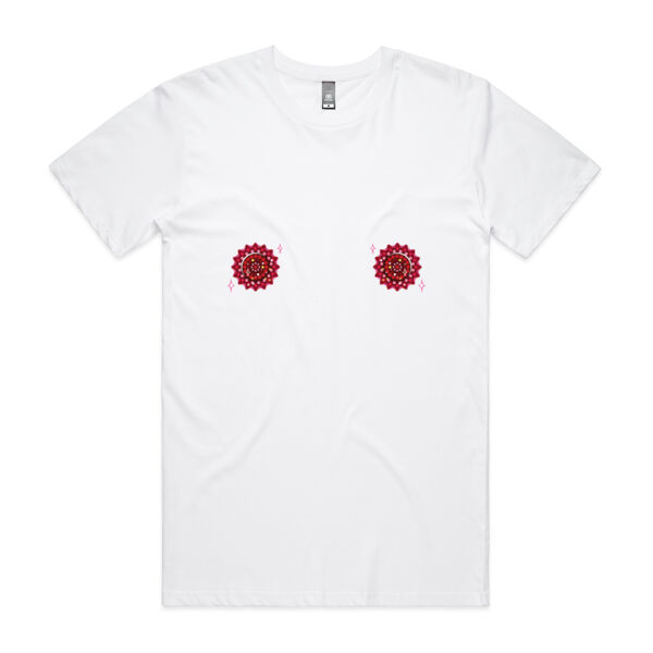 Red Pasties Tee - White Thumbnail