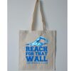 Budget Calico Tote Bag Thumbnail